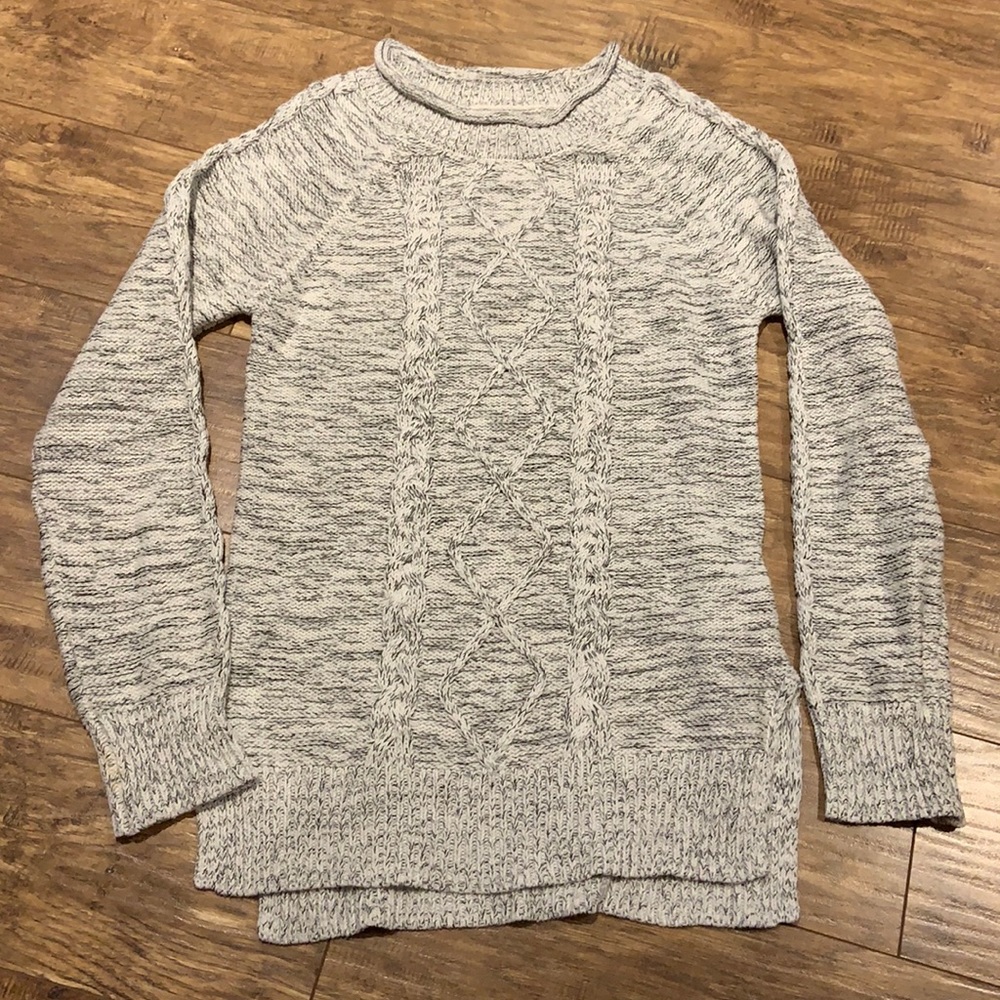 Roots knit long sleeve sweater dress